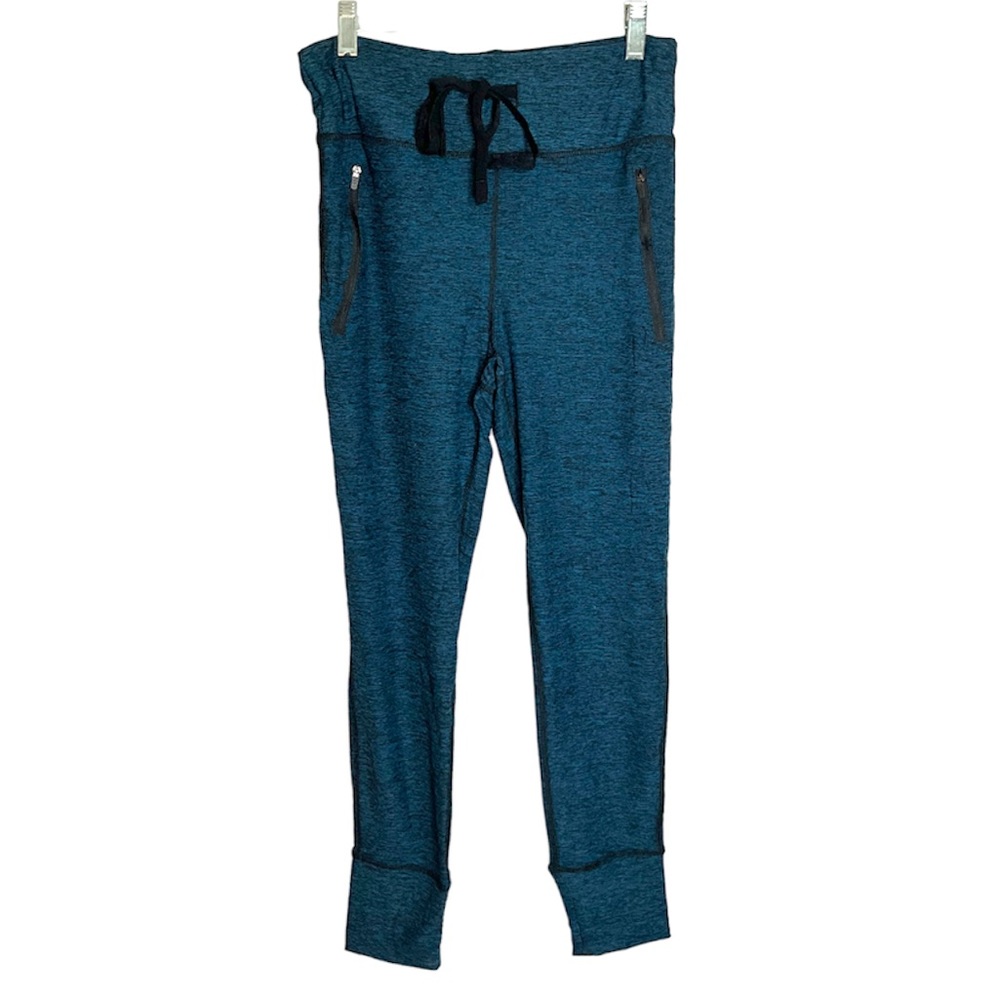 NWT Nine West pants Joggers. Turquoise and Black Medium pockets